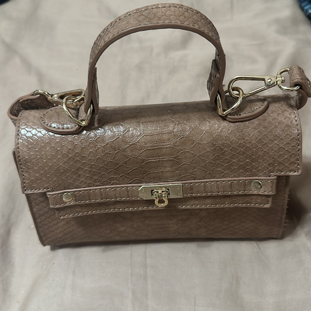 Tan mini bag - Picture 3 of 3